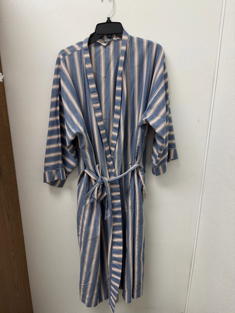 Christian Dior Striped Shirt in Blue and Beige